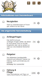 Mobile Screenshot of hamsterboard.de